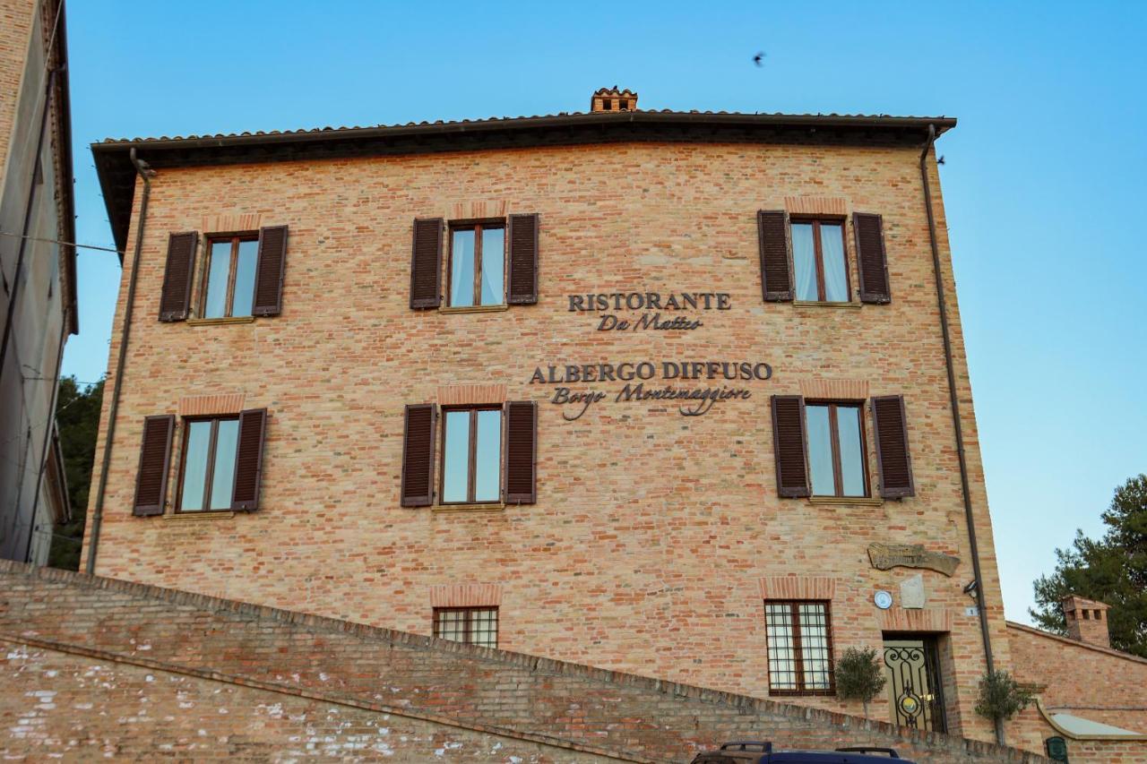 Albergo Diffuso Borgo Montemaggiore Монтемаджоре-аль-Метауро Экстерьер фото