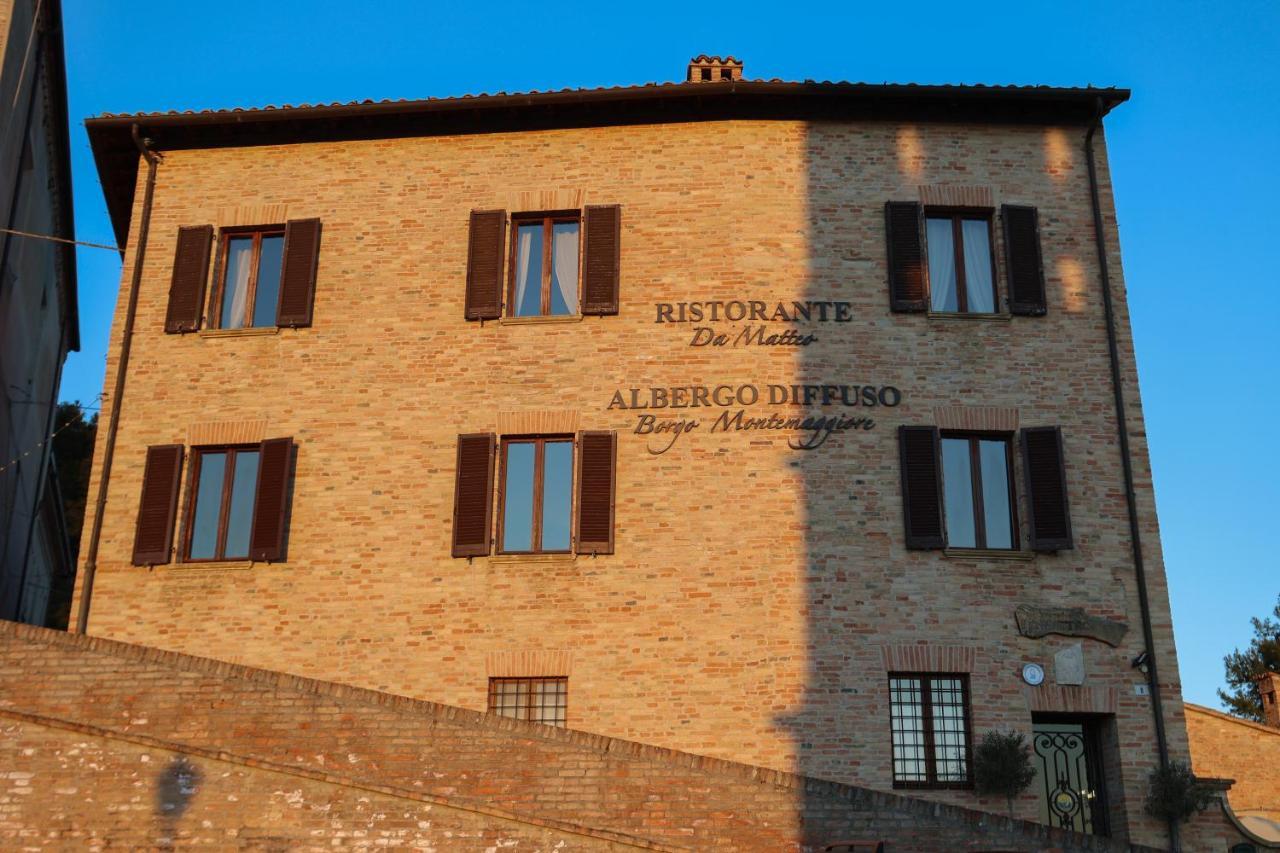 Albergo Diffuso Borgo Montemaggiore Монтемаджоре-аль-Метауро Экстерьер фото